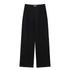 RUN_TO_THE_FUTURE_Original_Pocketed_Low_Rise_Zip_Fly_Stretch_Black_Women_Straight_Pants_MISSTT