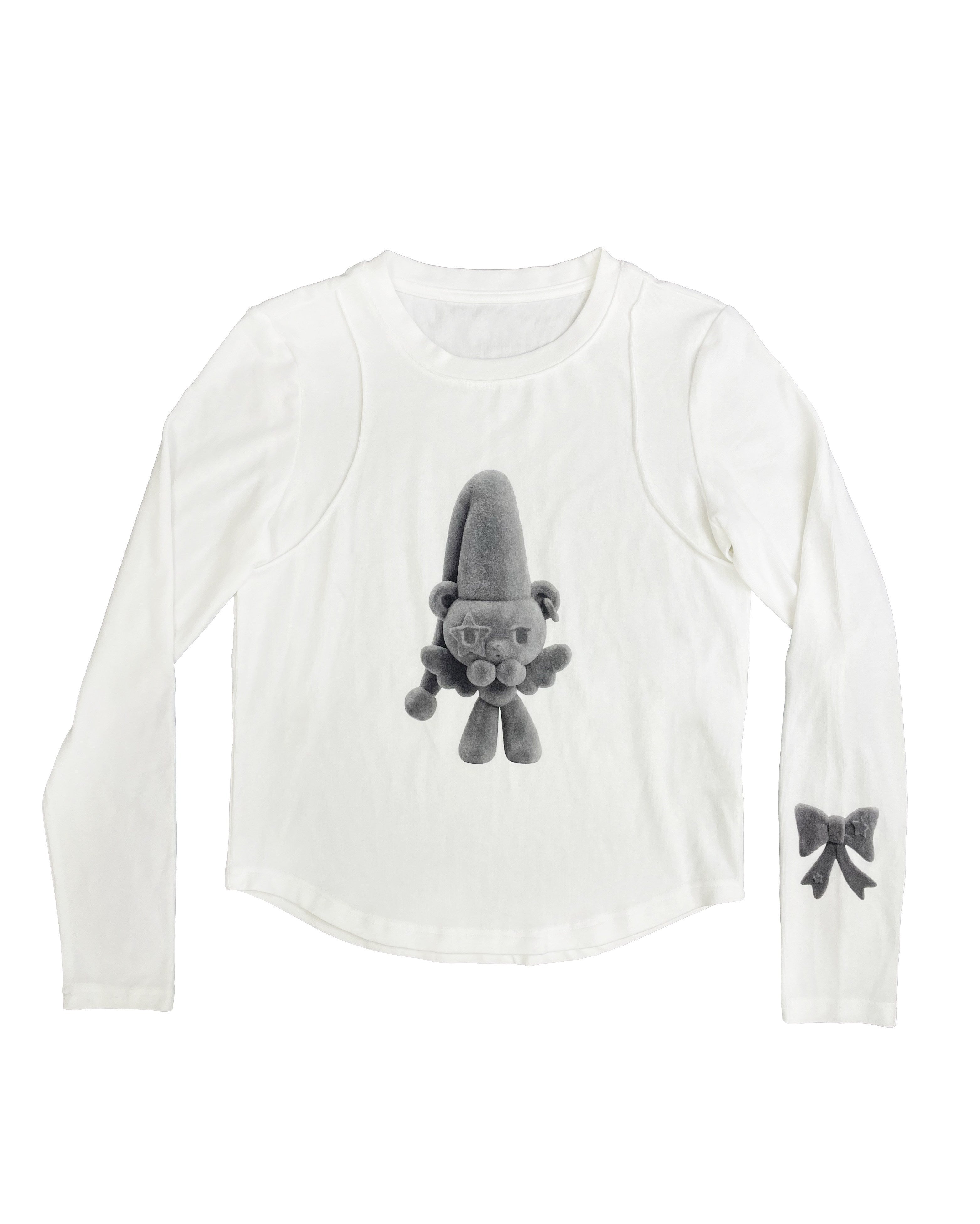 takeabreak_Deep_Gray_Bear_Print_Soft_Stretch_Women&