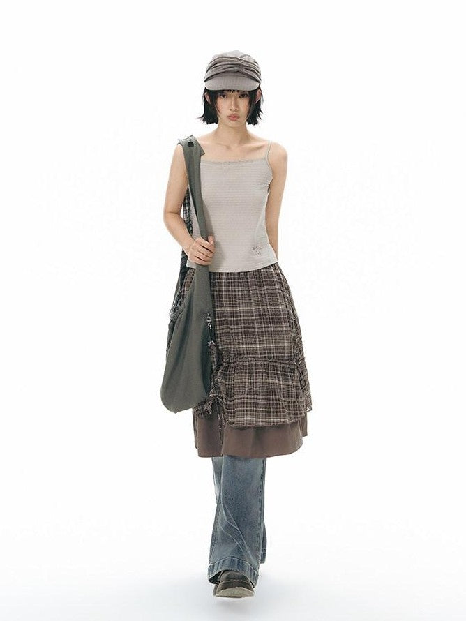 NAPSNAPS Washed Blue Star Embroidered Low Waist Micro Flare Women&