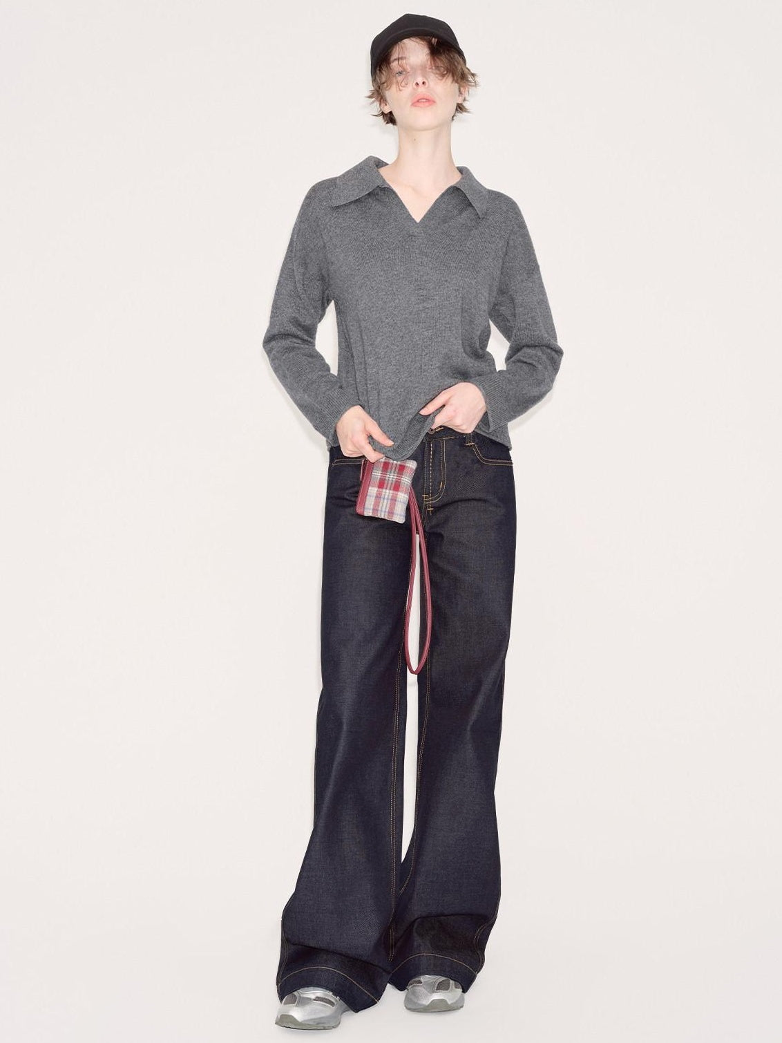 RUN TO THE FUTURE Comfort Cotton Blend Low Rise Long Length Dark Raw Denim Classic Straight Jeans