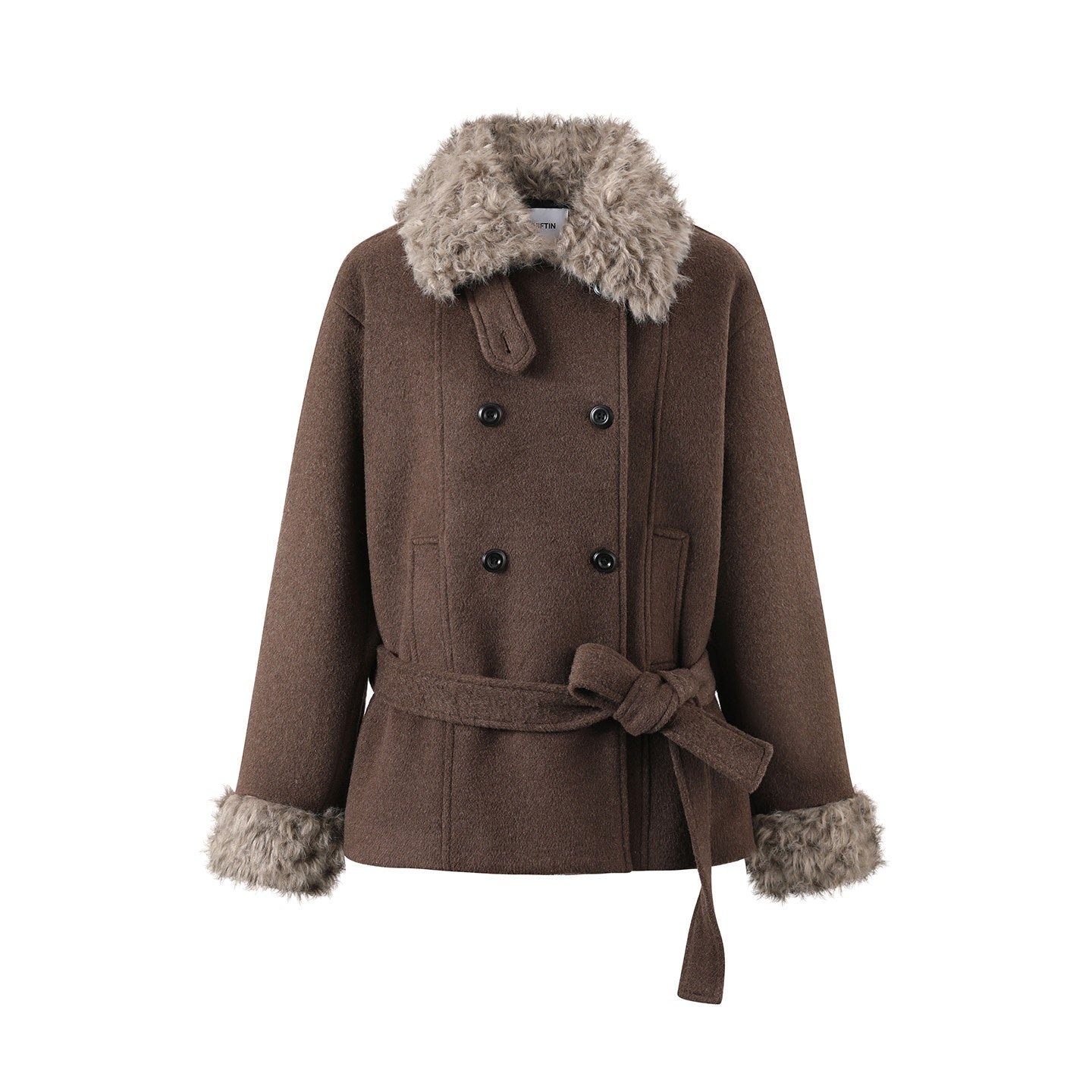 7Shiftin_Warm_Waist_Cinched_Casual_Mid_Length_Fur_Collar_Double_Breasted_Brown_Coats_MISSTT