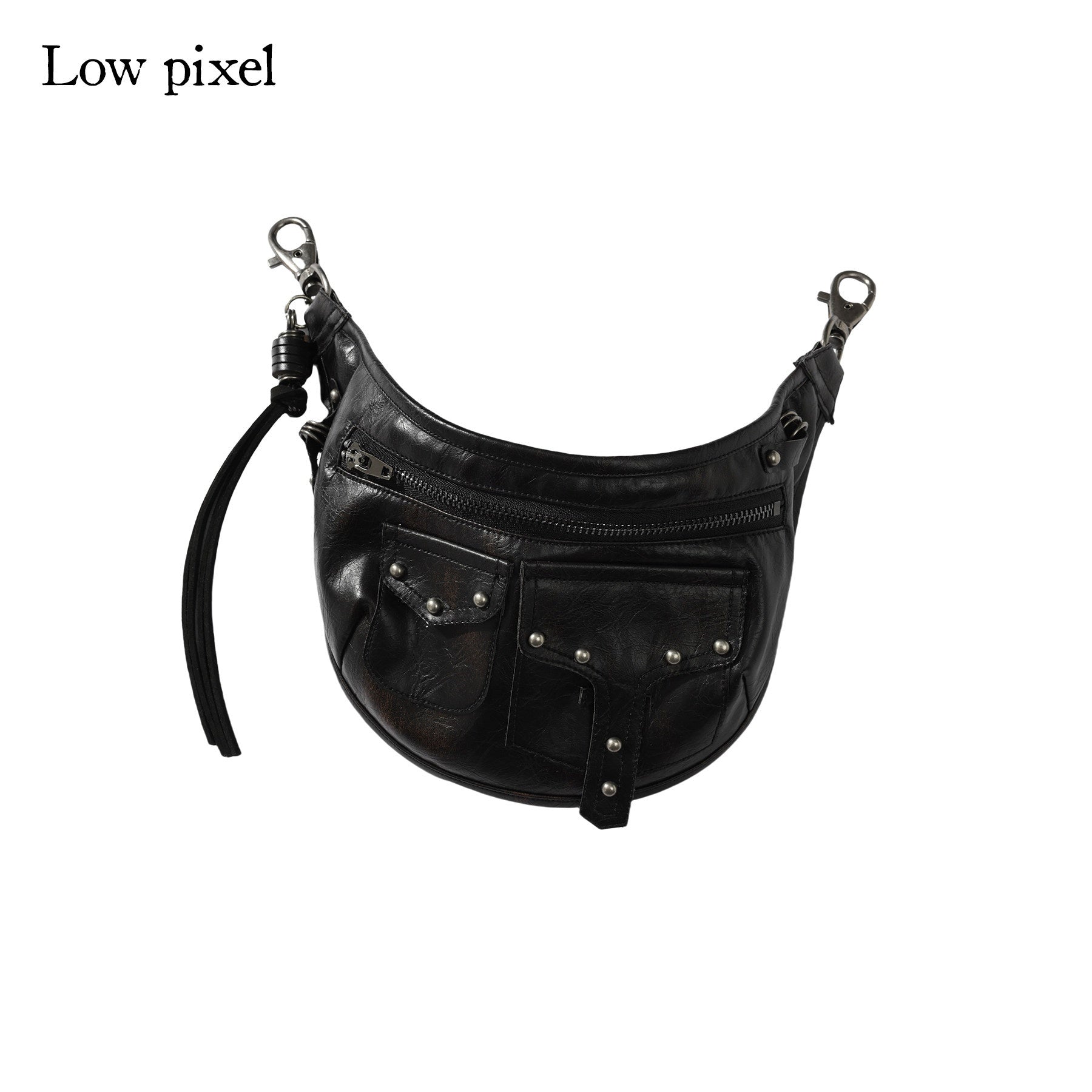 Low_pixel_Stretch_Cotton_Gothic_Panel_Slim_Mid_Low_Rise_Drawstring_Black_Women_Mini_Shorts_MISSTT