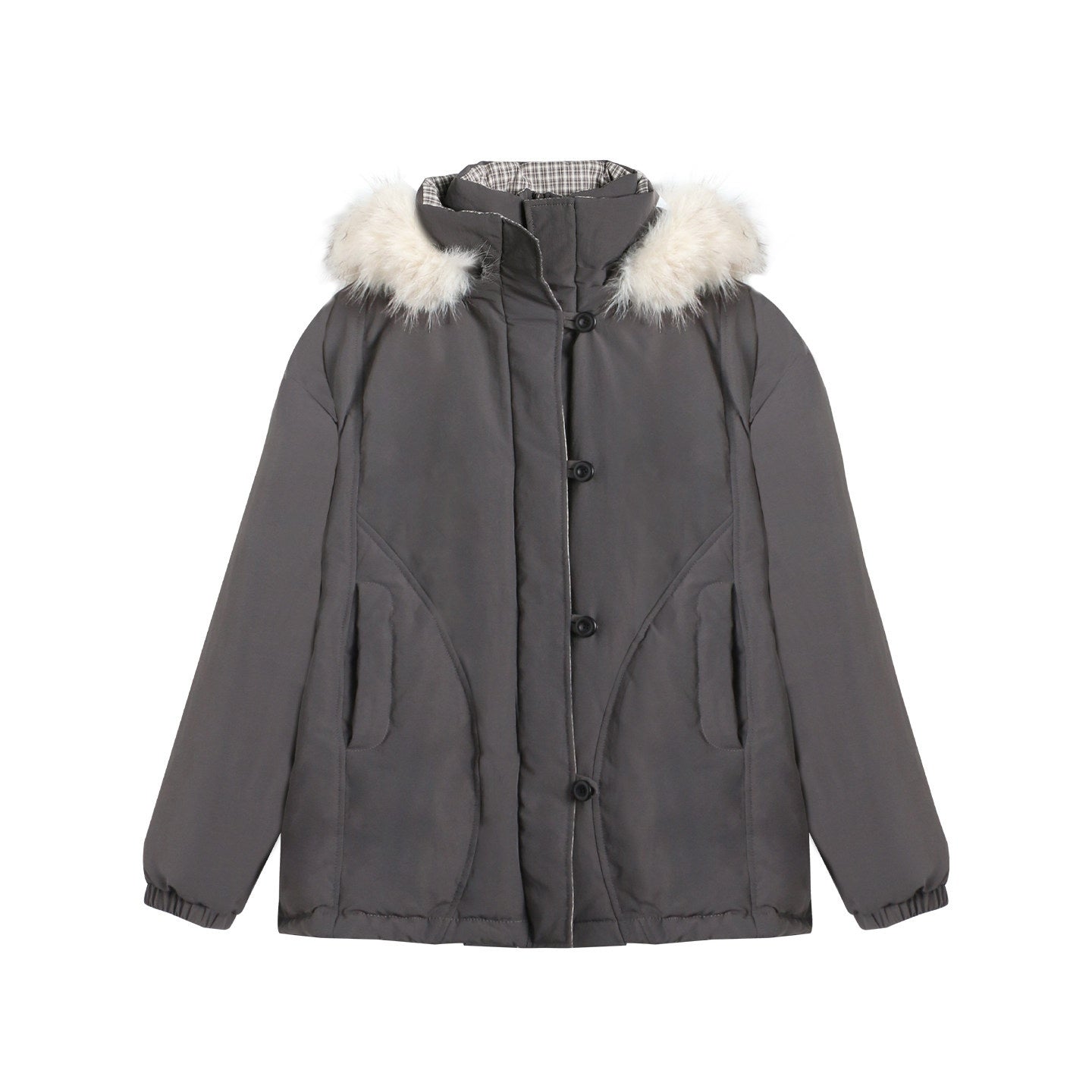 NAPSNAPS_White_Fur_Hooded_Double_Collar_Faux_Two_Piece_Women&