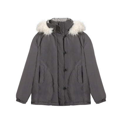NAPSNAPS_White_Fur_Hooded_Double_Collar_Faux_Two_Piece_Women&