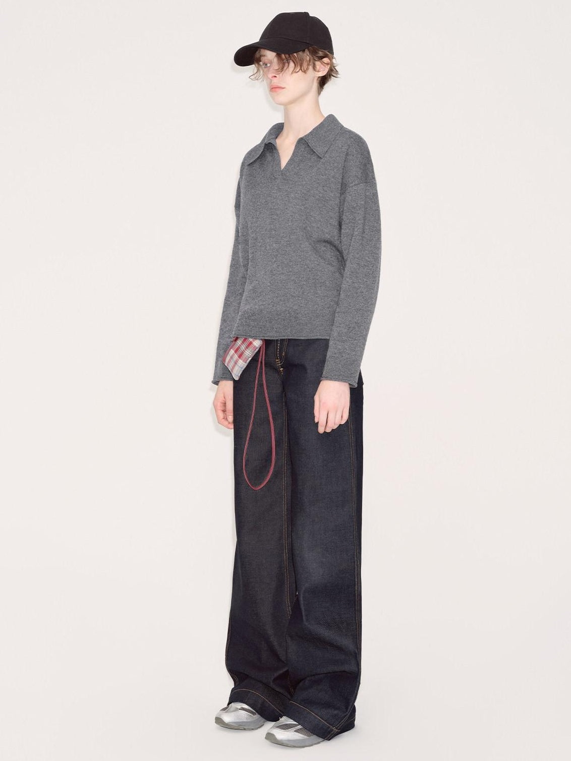 RUN TO THE FUTURE Comfort Cotton Blend Low Rise Long Length Dark Raw Denim Classic Straight Jeans