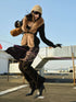 2th_Desire_Distressed_Fur_Trim_Lapel_Slim_Fit_Women&