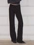 2th Desire High Stretch Distressed Faux Leather Street Straight Fit Women Long Skorts