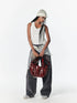 Lace Trimmed Layered Mesh Over Skirt With Ties
