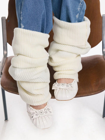 Punk Ballet Mid Heel Bow Rivet Shoes