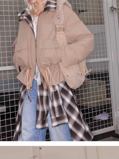 Removable Star Heart Patch Studded Snapback Cap