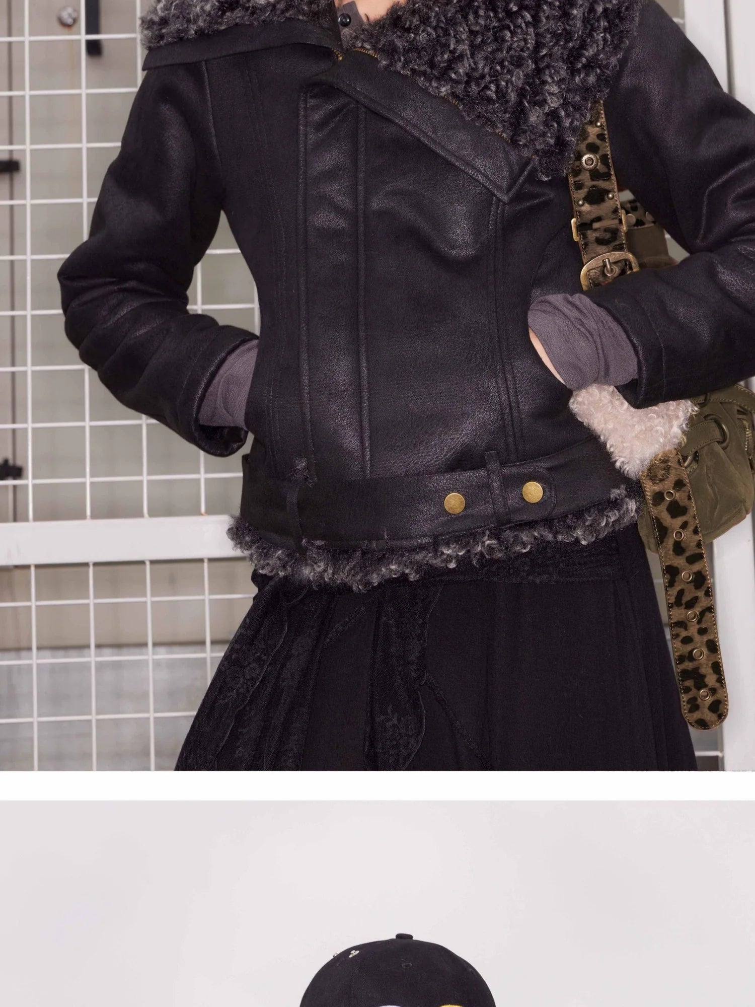 Removable Star Heart Patch Studded Snapback Cap