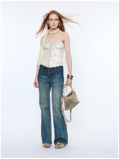 2th Desire Sheer Mesh V-neck Slim Fit Cropped Plaid Zipper Front Tank For Women Camisoles