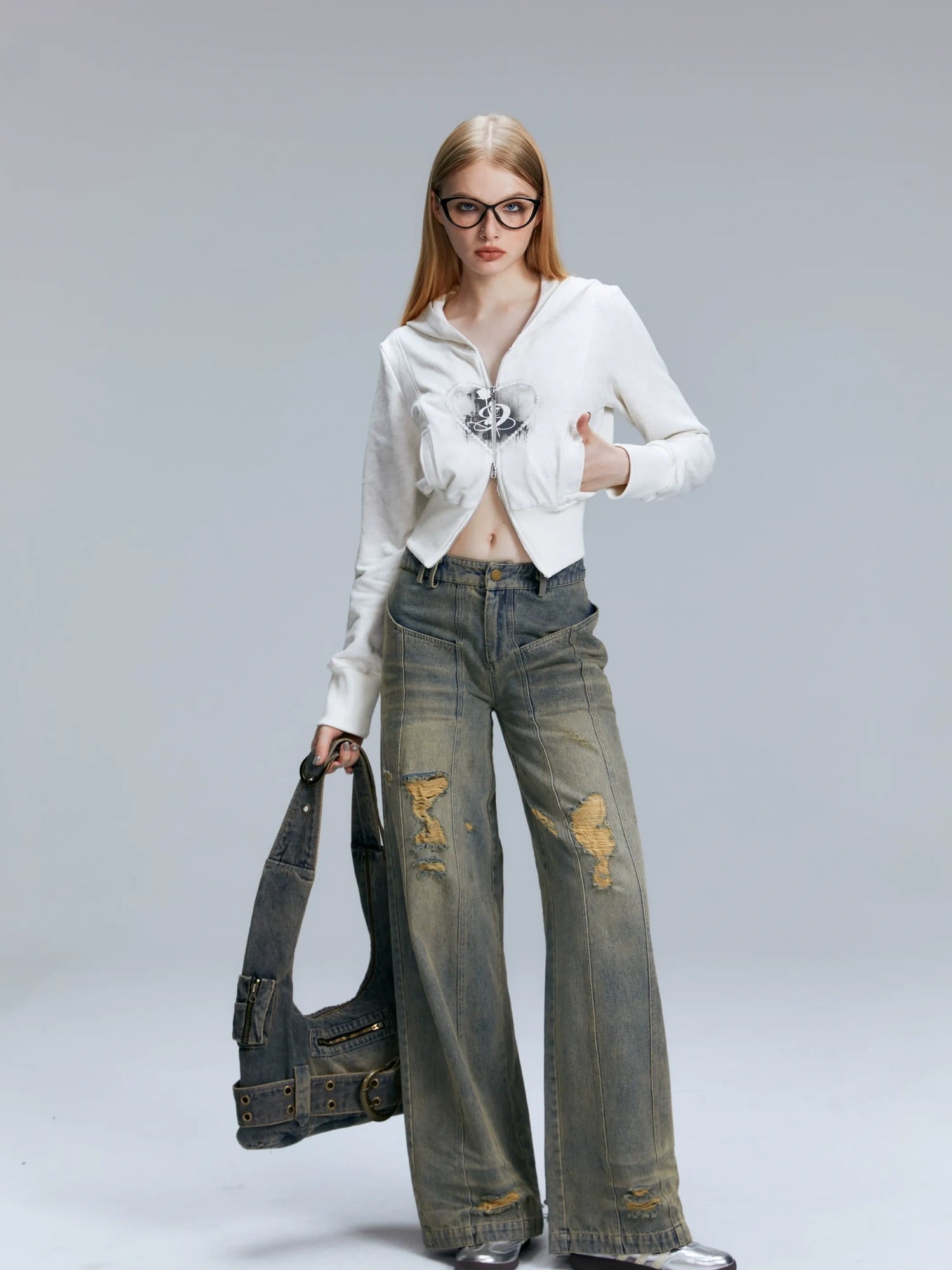 2th Desire Soft 100 Percent Cotton Pullover Knit Women Casual White Coffee Gray Sweater