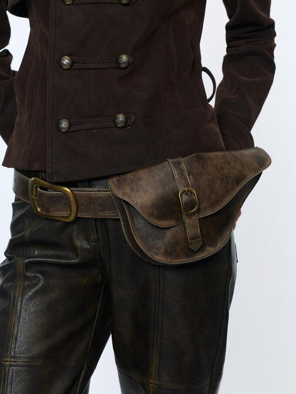 2th Desire Studded Statement Polyester Waist Belt With Metal Buckle Women Fashion Belts