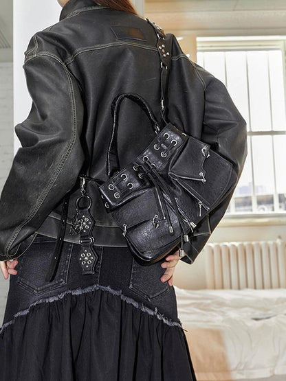 Stylish Minimalist Keychain Bag Accessory Universal Keyring