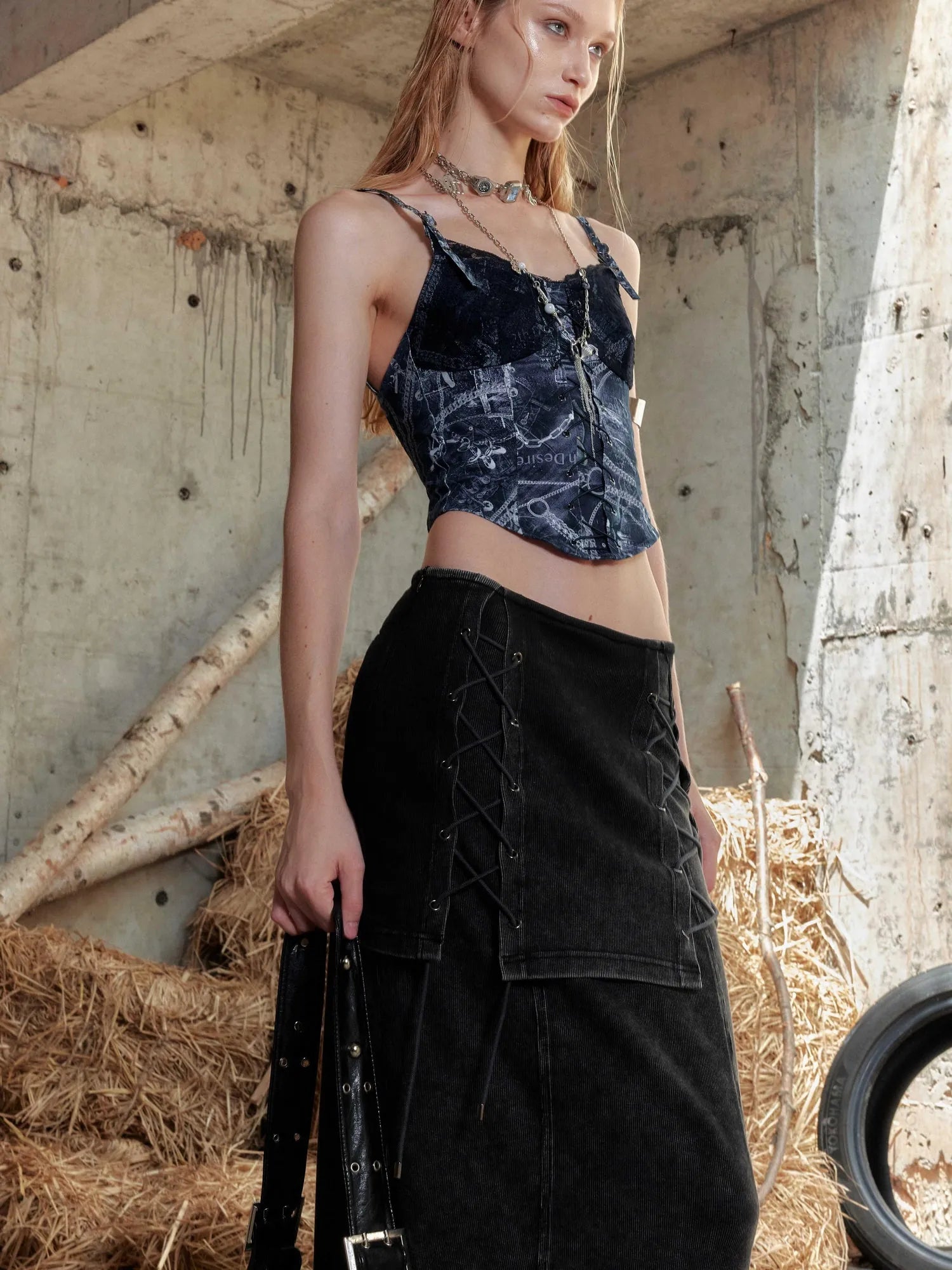 Vintage Pocket Watch Choker Necklace With Detachable Pin