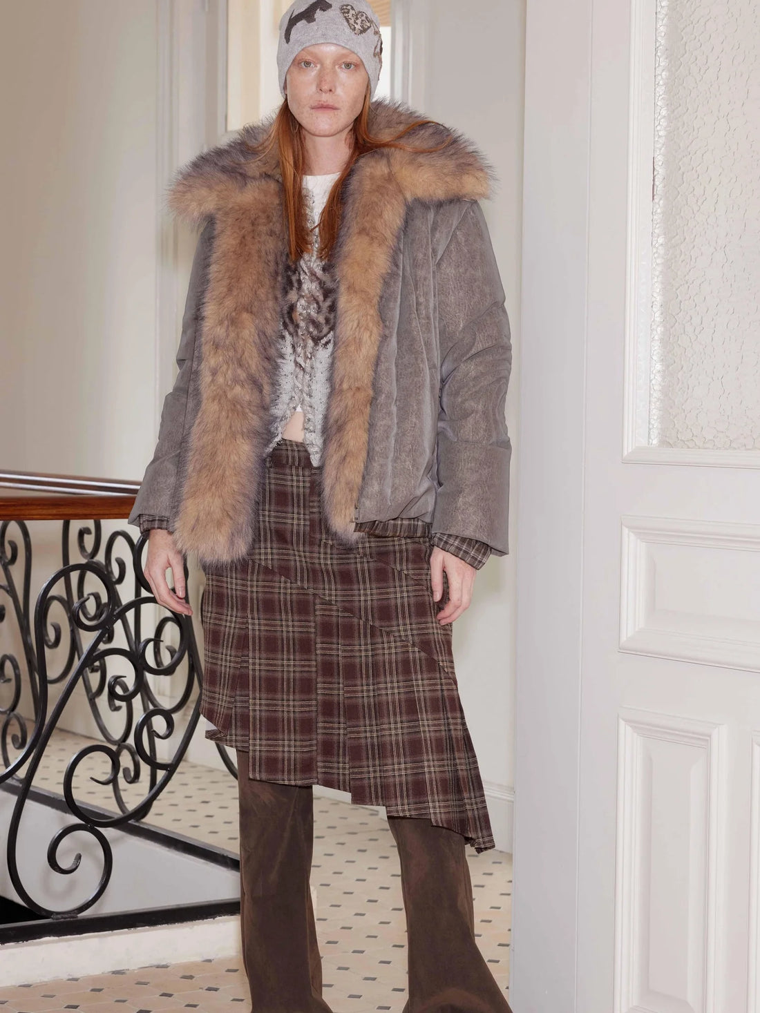 Winter Thick Down Coat With 90 Percent White Duck Down Removable Fur Hood