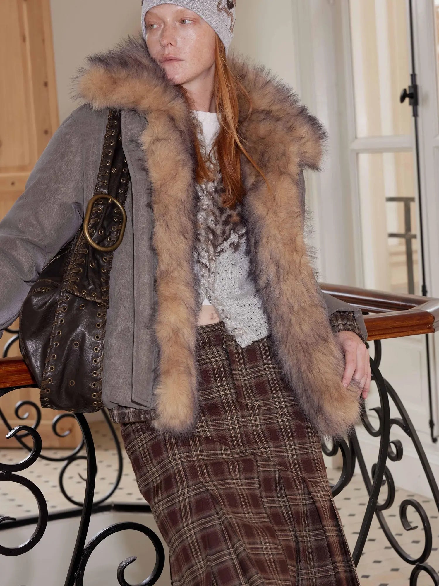 Winter Thick Down Coat With 90 Percent White Duck Down Removable Fur Hood