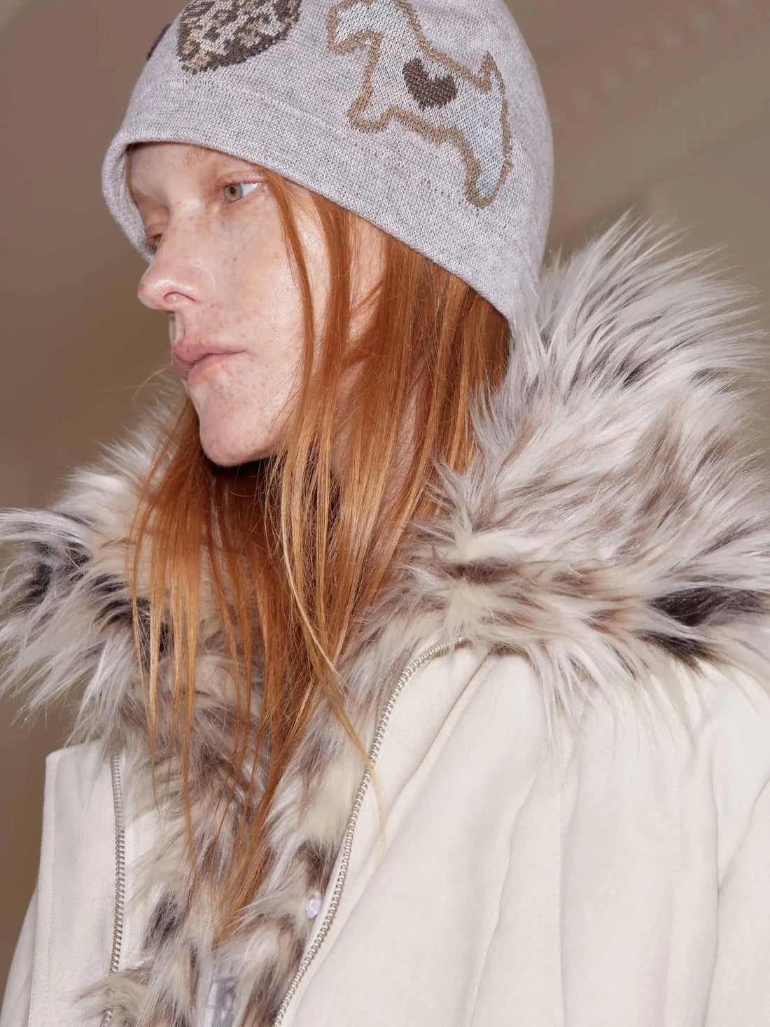 Winter Thick Down Coat With 90 Percent White Duck Down Removable Fur Hood