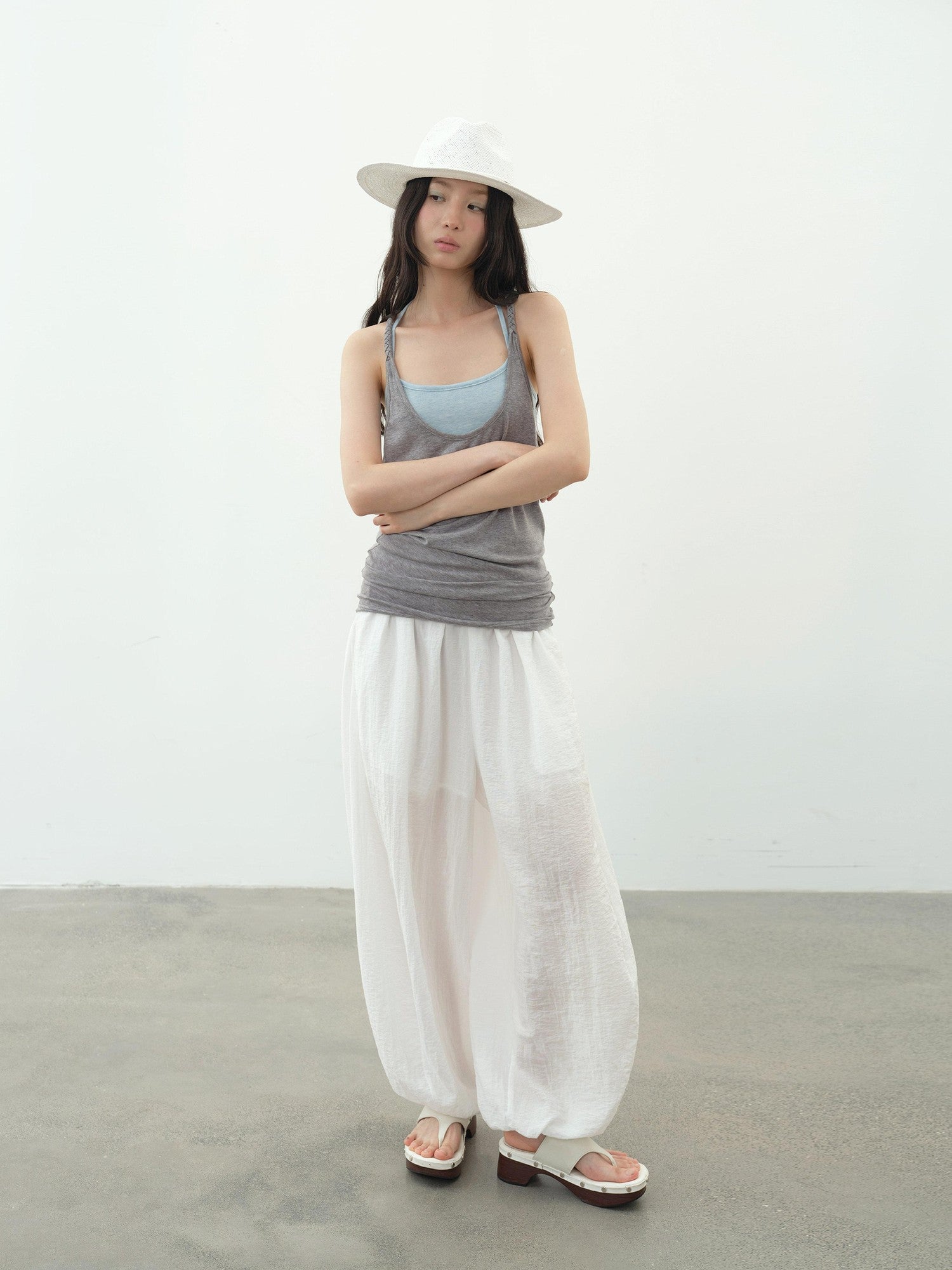 DKZ OFFICIAL Balloon Lined Relaxed Tapered Women&