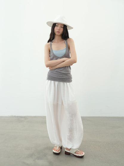 DKZ OFFICIAL Balloon Lined Relaxed Tapered Women&