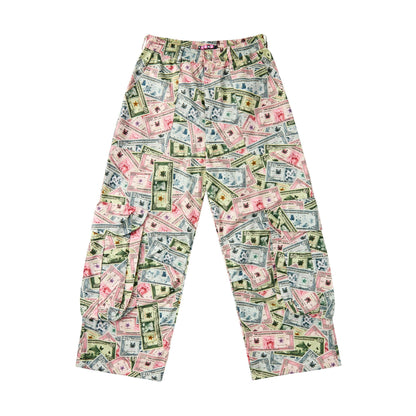 CFIERCE_Money_Print_Cargo_Multi_Pocket_Women&