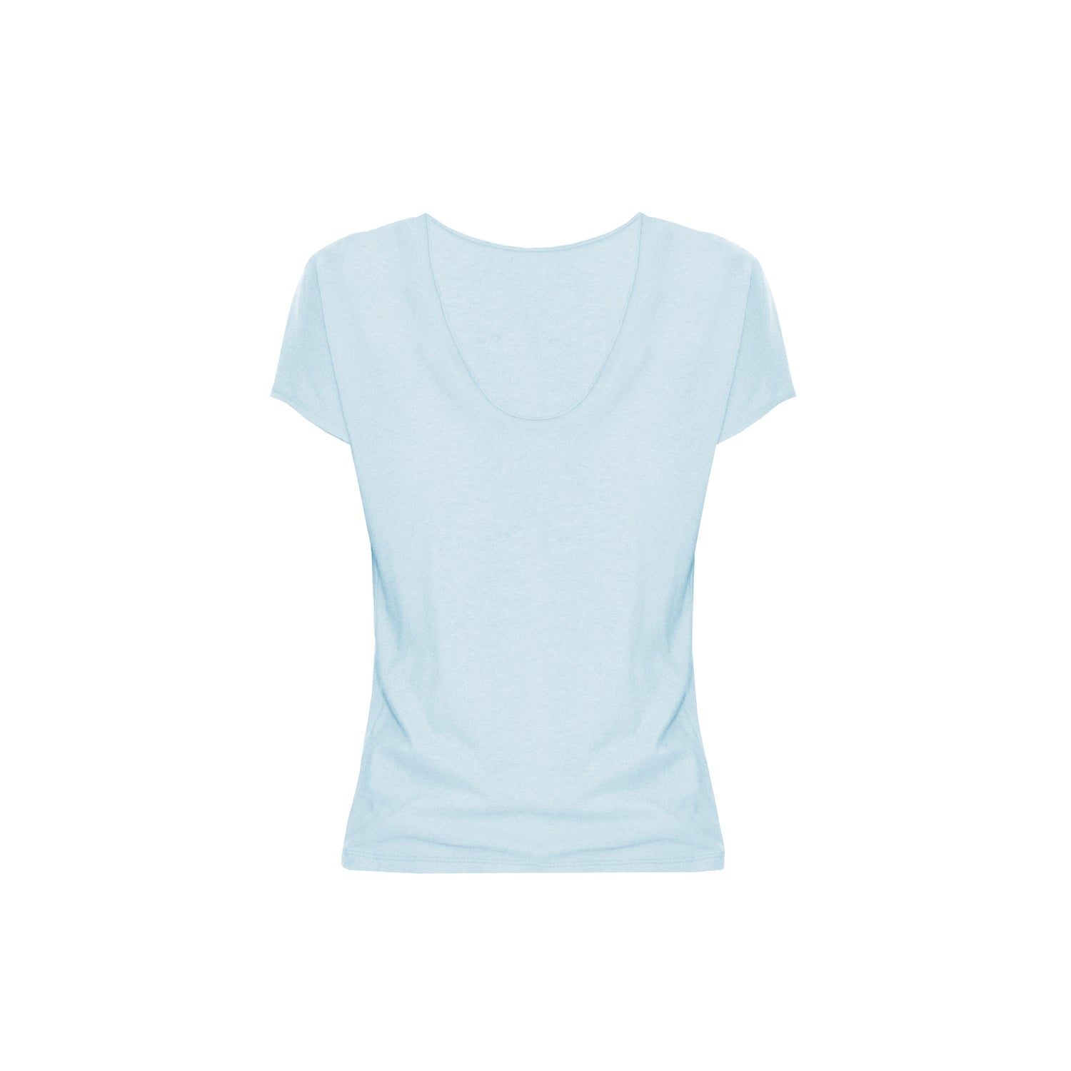 Northbutsouth_Multicolor_Rolled_Hem_U_Neck_Loose_Women&