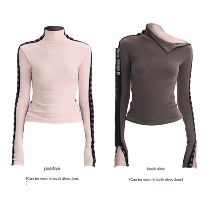 The_NeverMore_Brushed_Viscose_Spandex_Sexy_Slim_Half_Open_Collar_Long_Sleeve_Crop_Tops_MISSTT