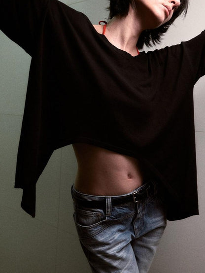 RUN TO THE FUTURE Breathable Modal Slim Fit Boat Neck Casual Women Solid Short Sleeve T-Shirts