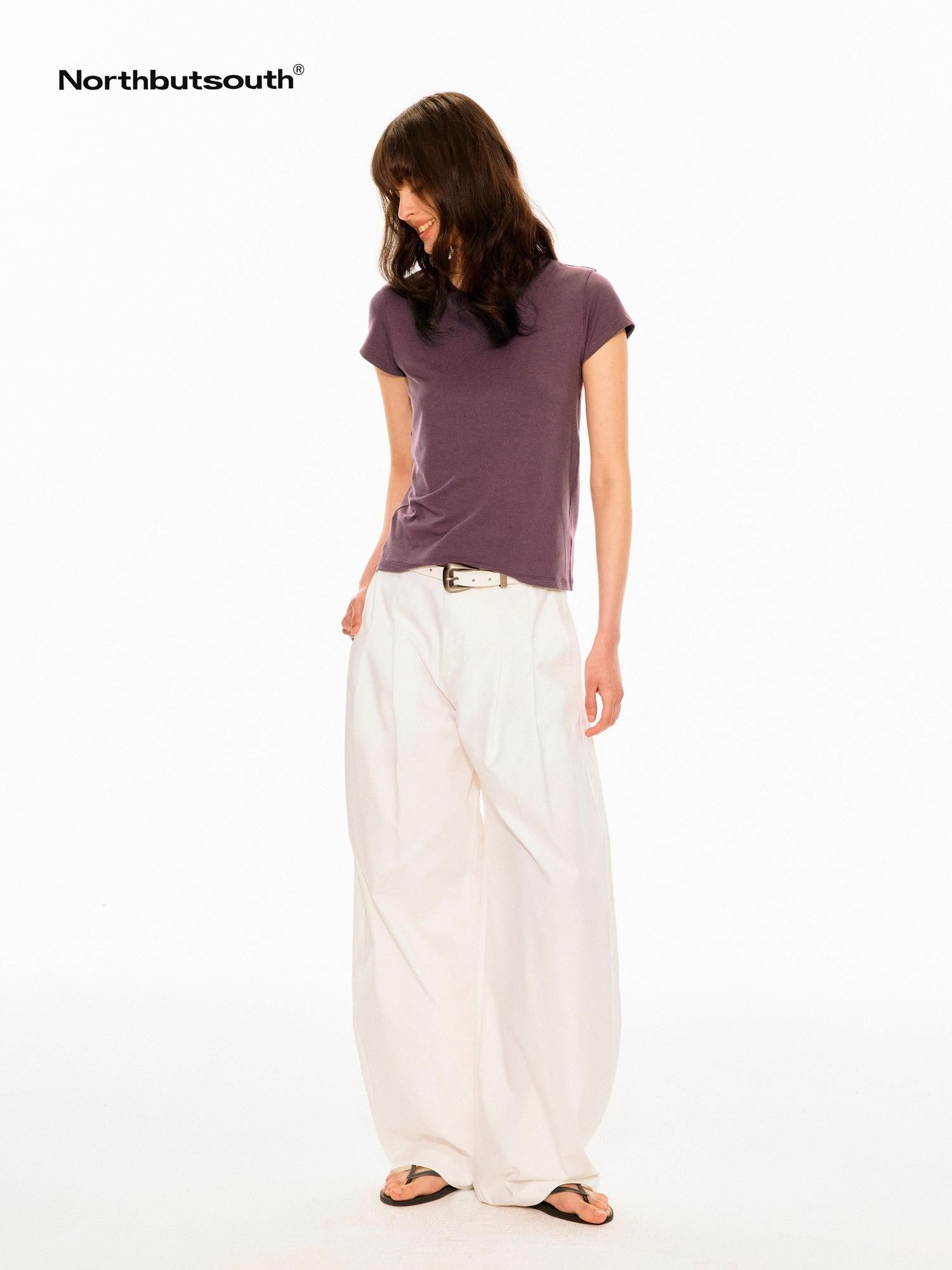 Northbutsouth Crisp Double Pleat Cocoon Women&