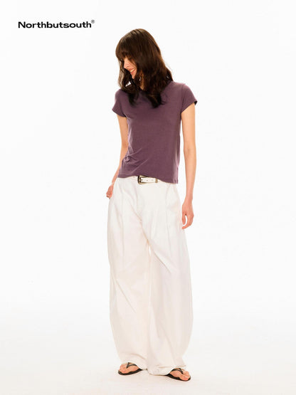 Northbutsouth Crisp Double Pleat Cocoon Women&