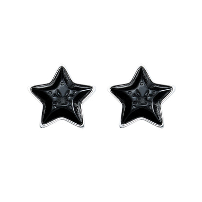 CFIERCE_Black_Five_Point_Star_Minimalist_Women&