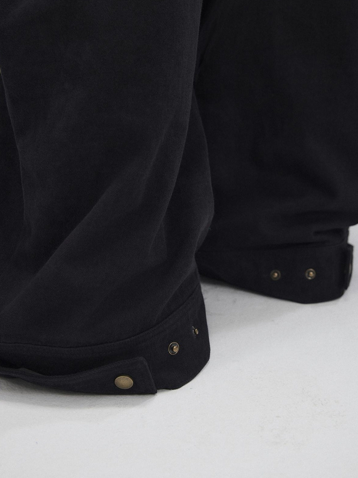 Low pixel Washed Low Rise Wide Leg Utility Loose Fit Womens Black Cargo Pants