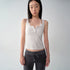RUN_TO_THE_FUTURE_Original_Design_Shimmer_Sequin_Button_Slim_Fit_Women_Viscose_Blend_Tank_Tops_MISSTT