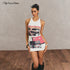 The NeverMore High Waist Cotton Blend Street Style Slim Fitted Citywalk White Mini Dresses