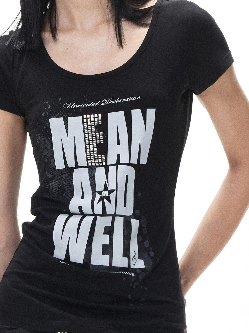 3MODE American Retro Letter Print Women&