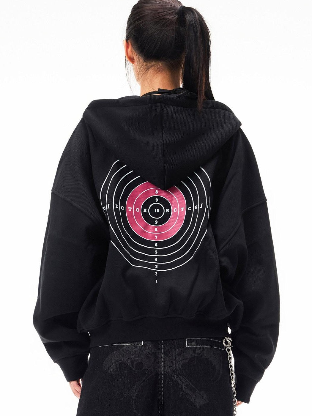 3MODE American Vintage Print Hooded Women&