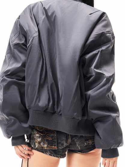 3MODE Army Green Flight Jacket Women&