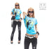3MODE_Blue_Punk_Print_Ruched_Low_Waist_Crew_Neck_Women&