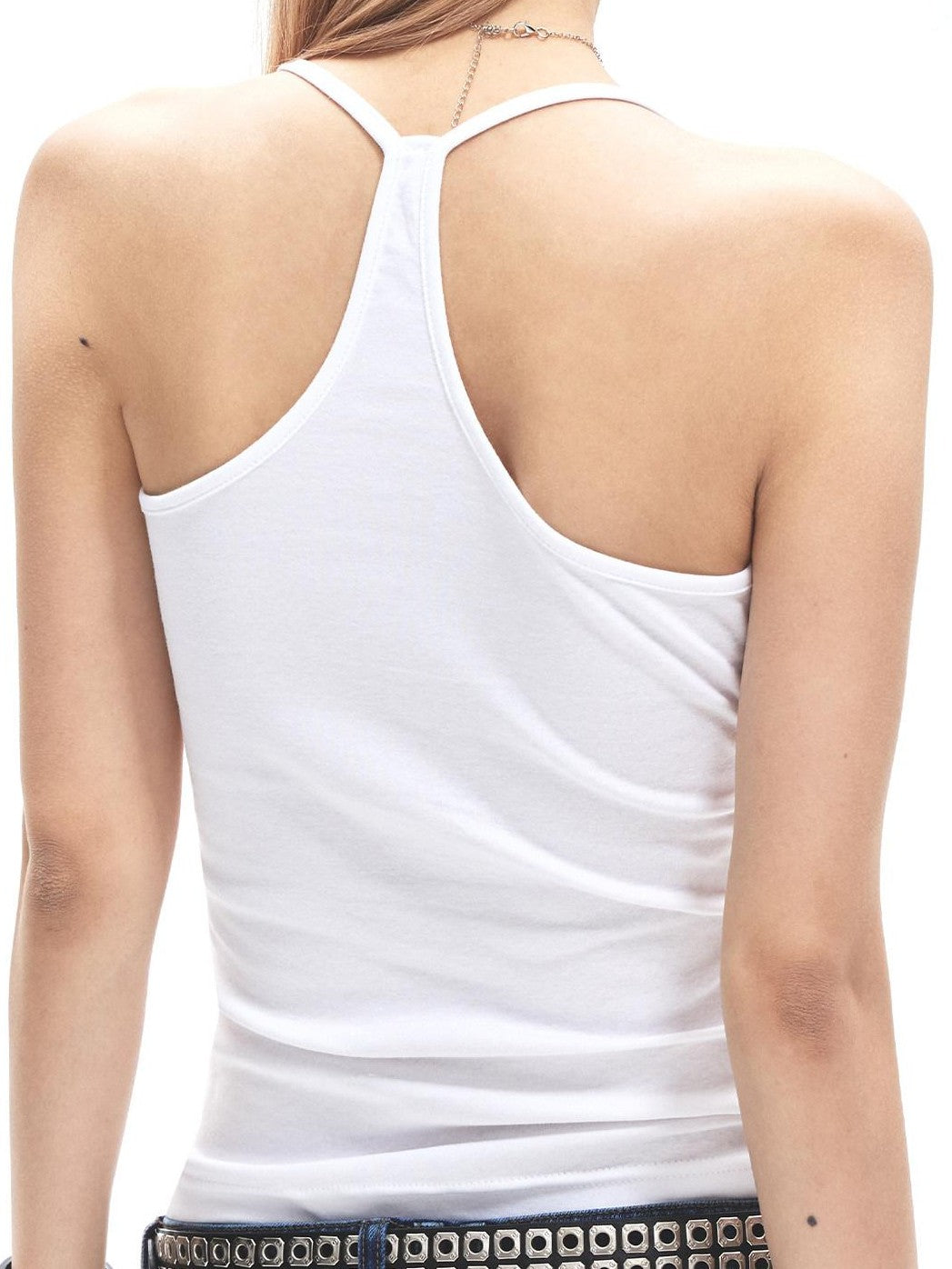 3MODE Camouflage Studded Square Neck Racerback Slim Women&