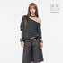 3MODE_Distressed_Dark_Gray_Asymmetrical_Letter_Print_Women&