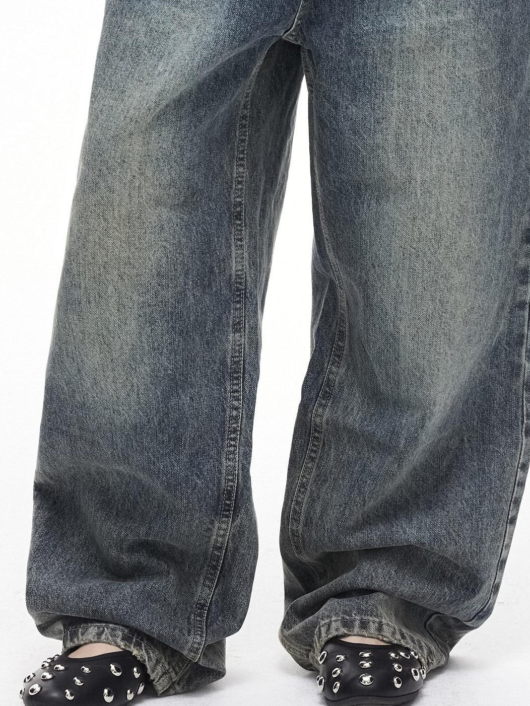 3MODE Distressed Washed Low Rise Women&