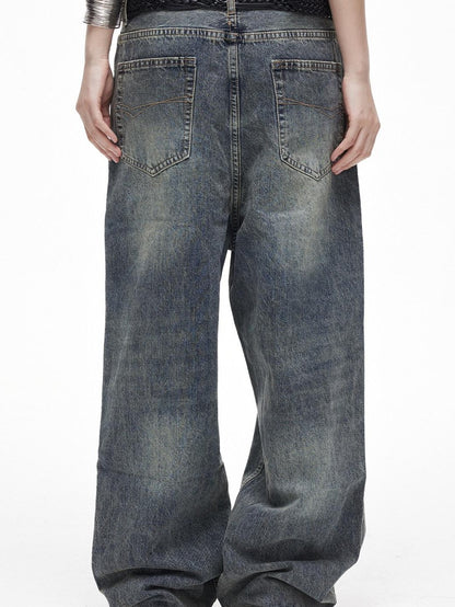 3MODE Distressed Washed Low Rise Women&