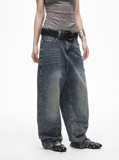 3MODE Distressed Washed Low Rise Women&