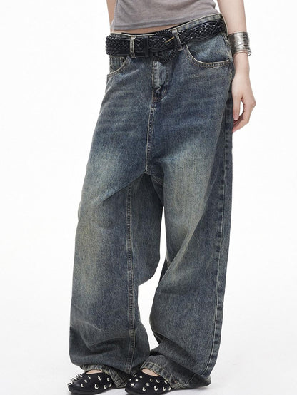 3MODE Distressed Washed Low Rise Women&