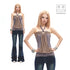3MODE_Gray_Purple_Colorblock_Ruched_Front_Cutout_Women&