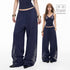 3MODE_Navy_Side_Rhinestone_Drawstring_Low_Waist_Women&
