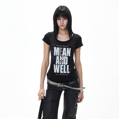 3MODE_Punk_Letter_Print_Crew_Neck_Slim_Women&