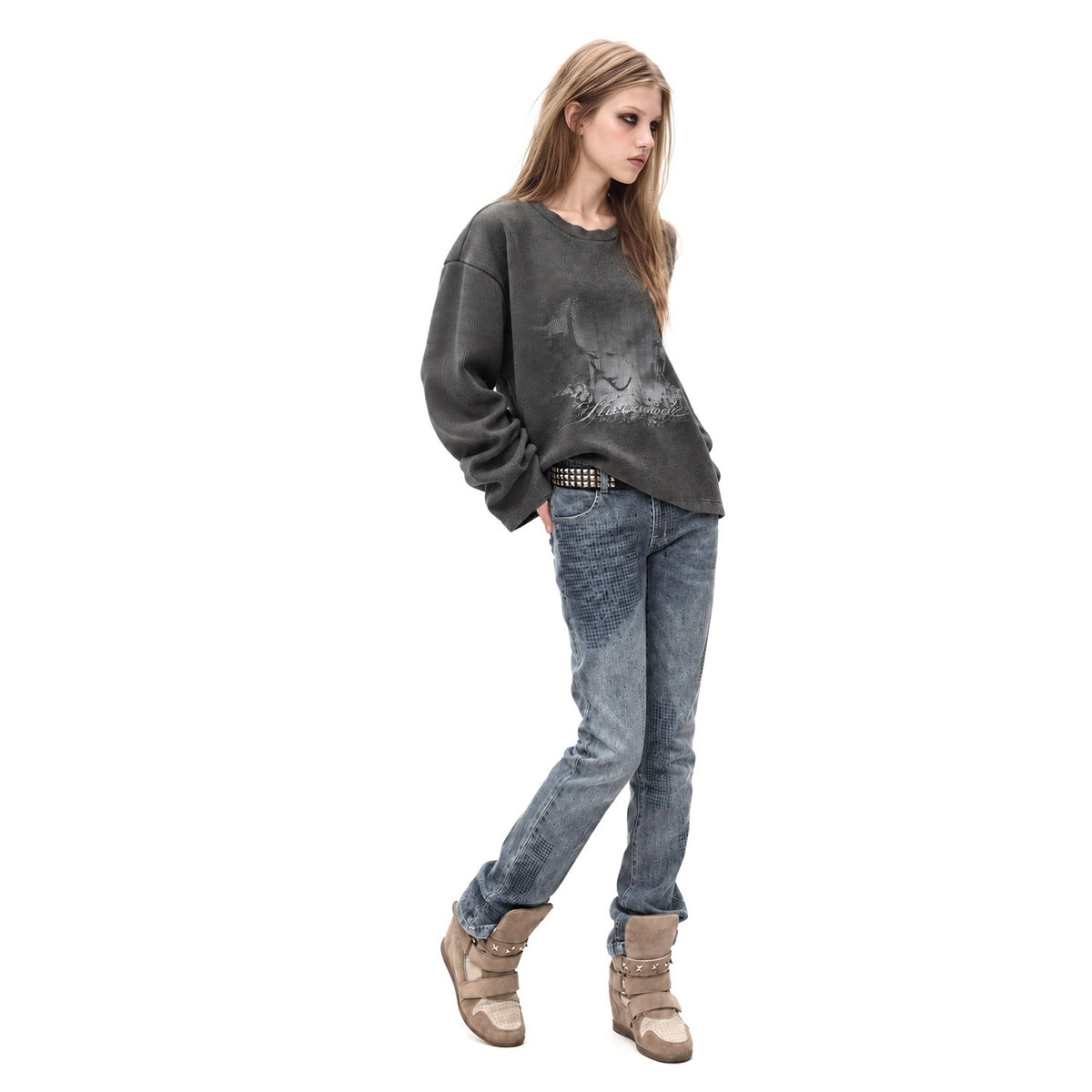 3MODE_Sequin_Union_Jack_Print_Washed_Women&