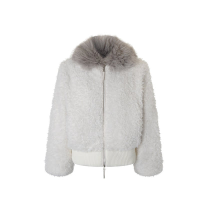 3MODE_Sherpa_Collar_Zip_Lapel_Women&
